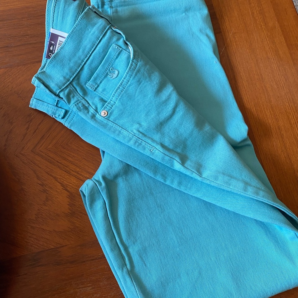 GV Amanda Jeans -  Color- Aqua Falls, Size 10 Short -  NWT - Picture 3 of 3